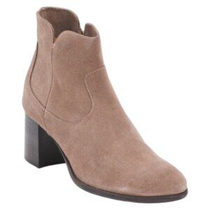 OROSCURO Made In Italy Leather Heel Booties
